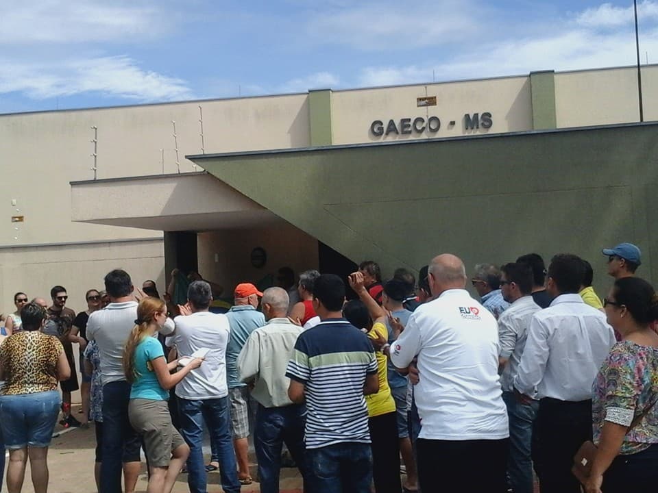 População de Campo Grande protesta contra saída do Promotor Marcos Alex do GAECO
