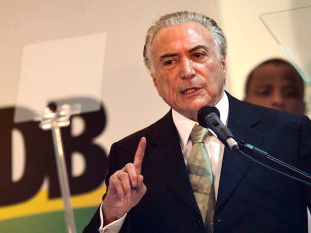 Machado diz que Temer recebeu propina em 2012