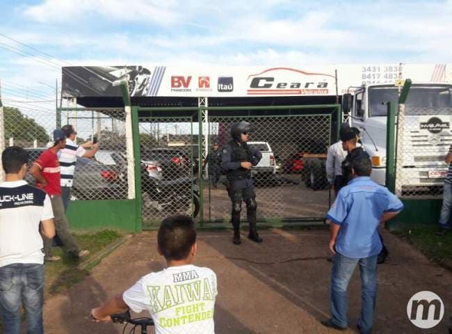 Executaram agora à pouco um dono de garagem