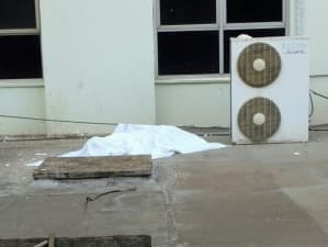 Homem pula do 5º andar de hospital e morre