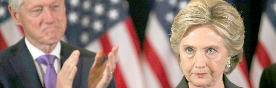 Hillary está com mais de 200 mil votos a frente de Trump no voto popular