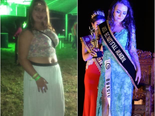 Mulher emagrece 20 Kg e é escolhida Miss no RS