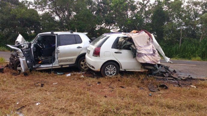 Camapuã: Cinco mortes em acidente na BR-060