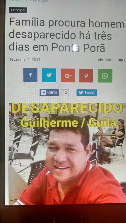 Ex bancário em Costa Rica é encontrado morto em plantação de soja