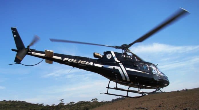 Operação policial com o uso de helicóptero pode chegar a Costa Rica