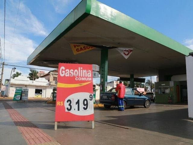 Gasolina a R$ 3,19 em Campo Grande