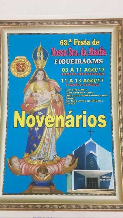 Figueirão em festa: Os católicos celebram Nossa Senhora da Abadia