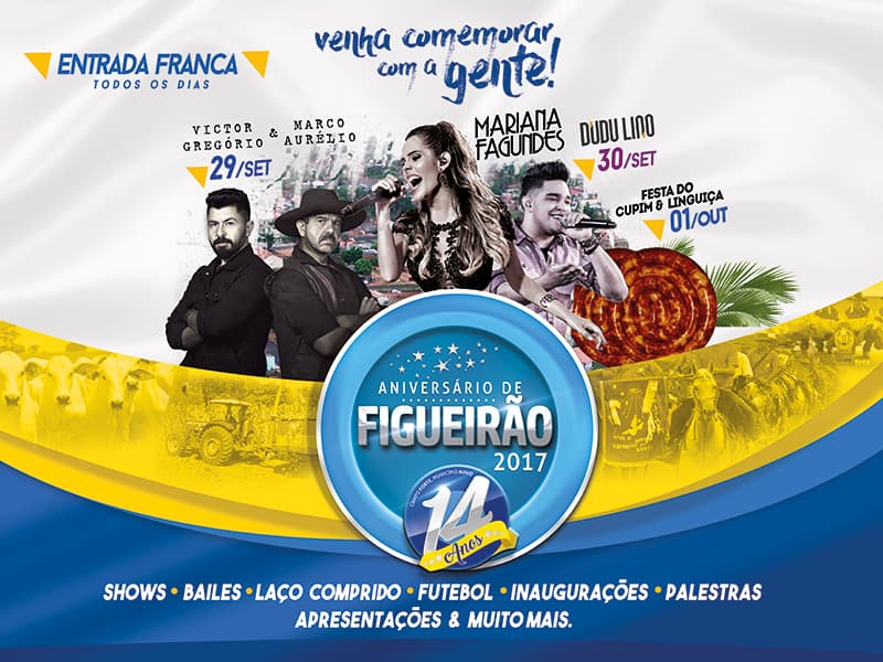 Figueirão em festa (...) Shows e muito mais