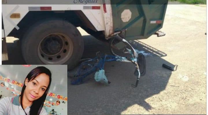Tragédia: Caminhão de Lixo atropela e mata jovem de 22 anos
