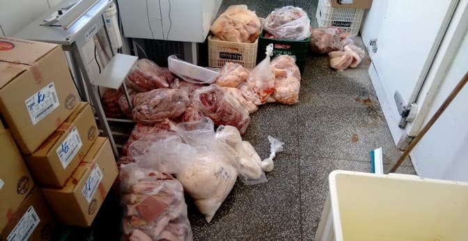Urgente! Carne estragada foram apreendida em Costa Rica, Cassilândia e Paraíso das Águas