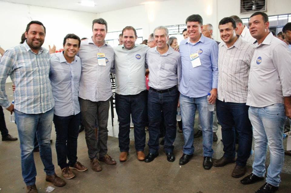 Rogério e Fernando participam do encontro do PSDB em Ivinhema