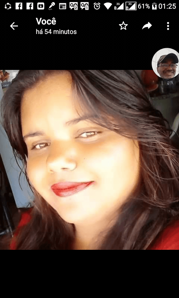 A jovem assassinada Kelly Cristina de 20 anos de idade