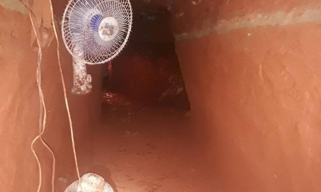 Campo Grande: Criminosos cavaram 63 metros de um túnel para chegar no cofre do Banco do Brasil