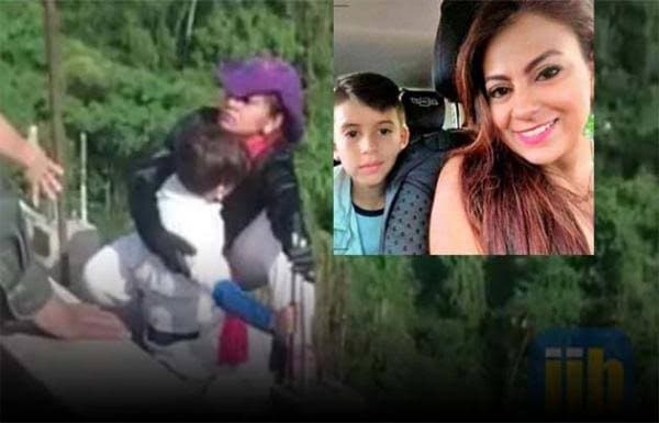 Mulher ao ser desempregada pula da ponte abraçada ao filho de 10 anos