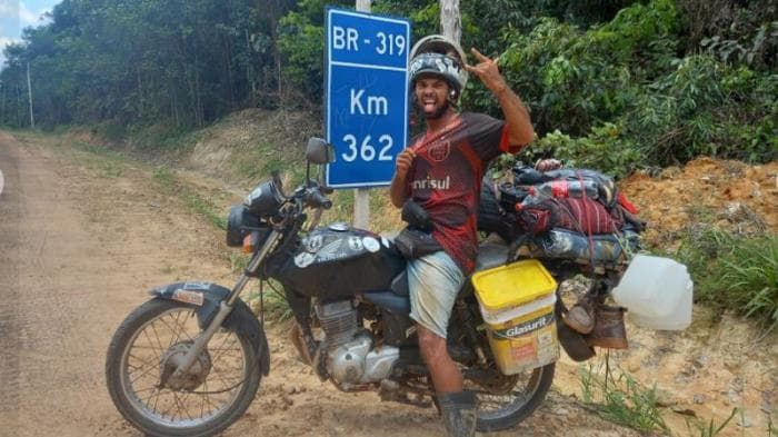 Morre na Santa Casa motociclista envolvido no acidente na BR-060 próximo a Paraíso das Águas