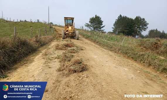 Vereadores pedem por melhorias em estradas rurais