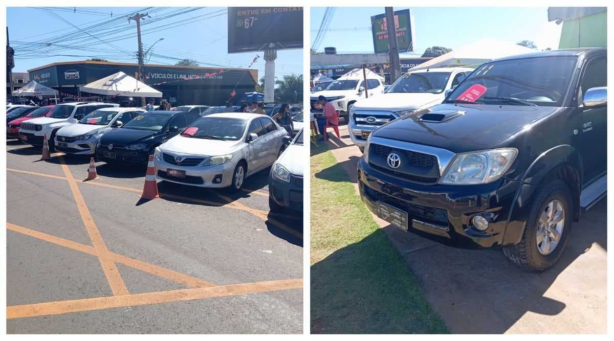 Feirão de carros seminovos e motos novas hoje em Costa Rica