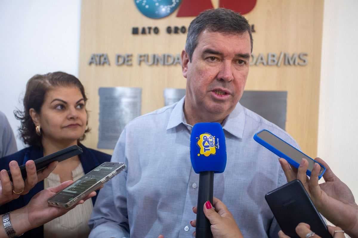 Eduardo Riedel é contra PEC da Blindagem